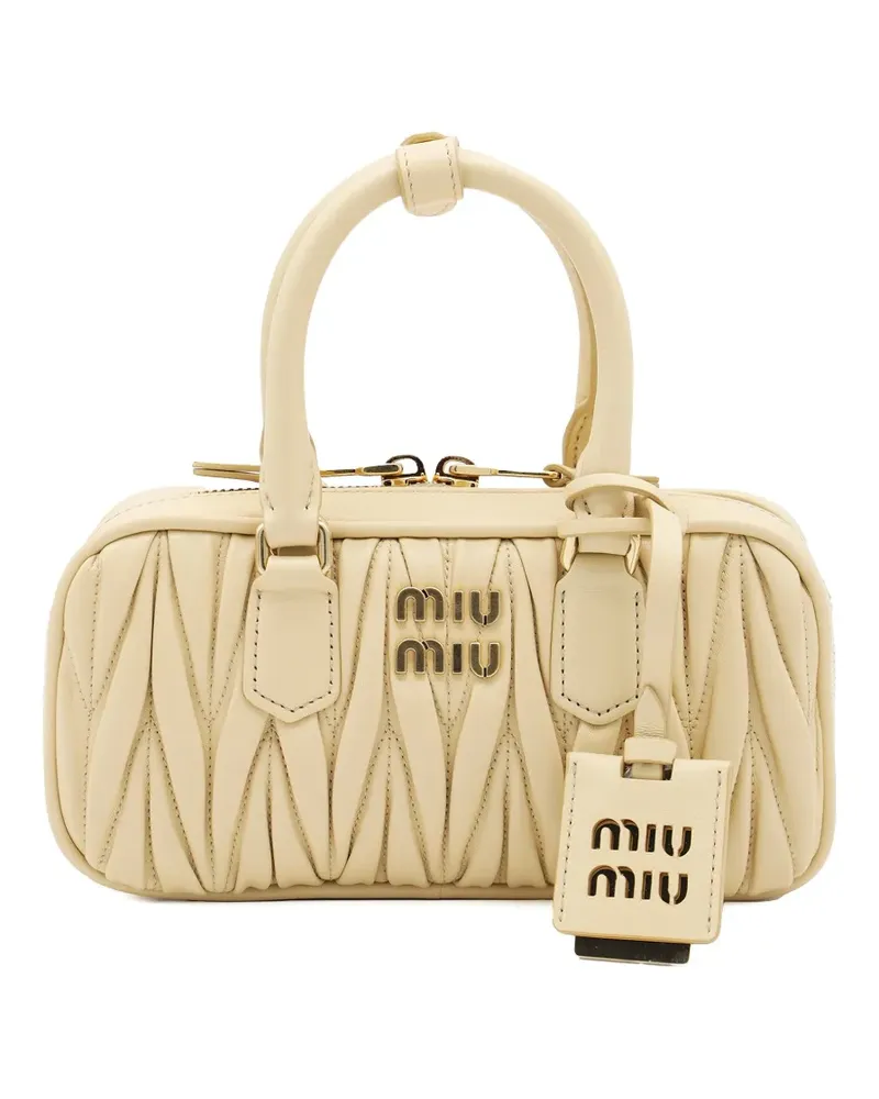 Miu Miu Mini Arcadie Tote Bag - Nude Nude