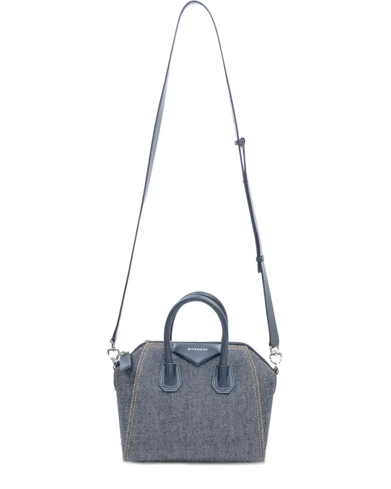 Givenchy Mini Antigona Handtasche - Blau Blau