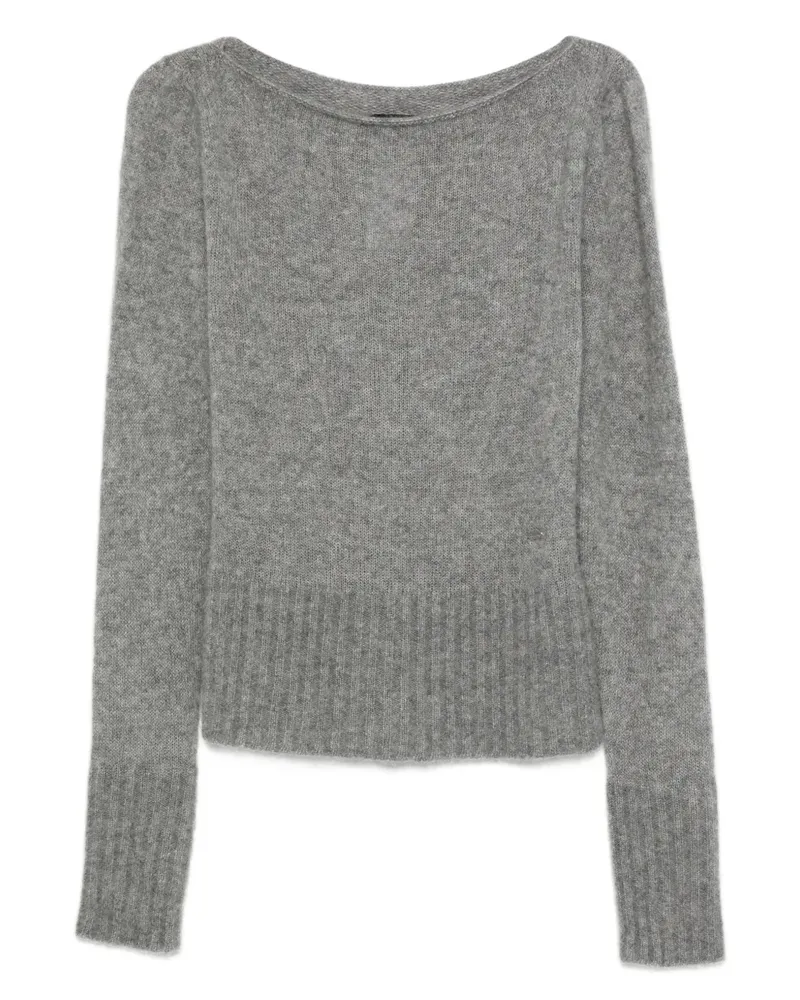 Tom Ford Pullover mit U-Boot-Ausschnitt - Grau Grau