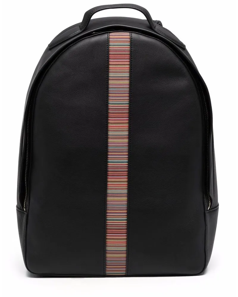 Paul Smith Rucksack mit Streifen Schwarz