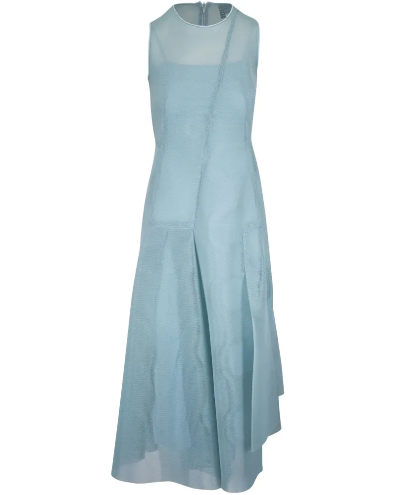 Akris Asymmetrisches Kleid - Blau Blau