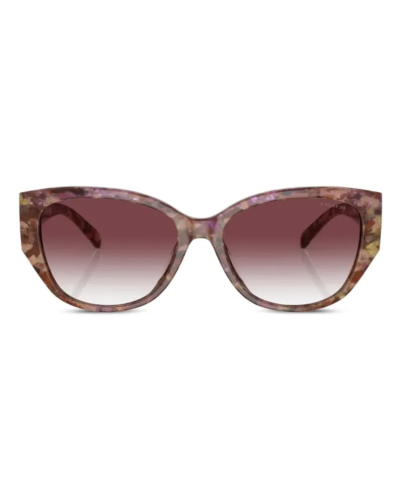 Coach Cat-Eye-Sonnenbrille - Braun Braun