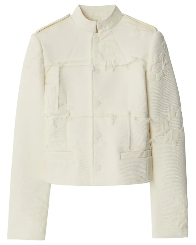 Burberry Daisy Jacke aus Seidengemisch - Nude Nude