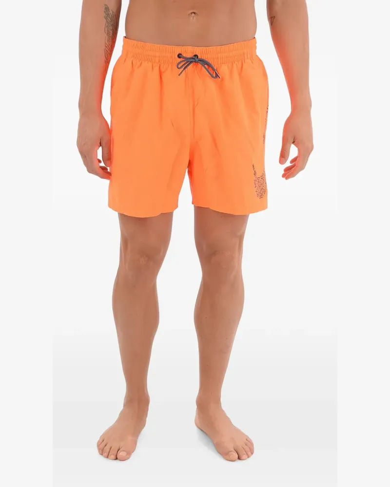 Nike Badeshorts mit Kordelzug - Orange Orange
