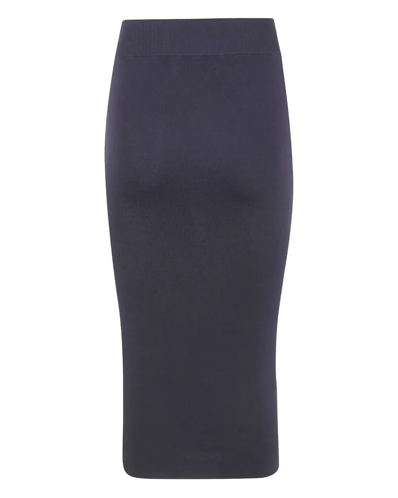 Entire Studios ribbed-knit midi skirt - Schwarz Schwarz