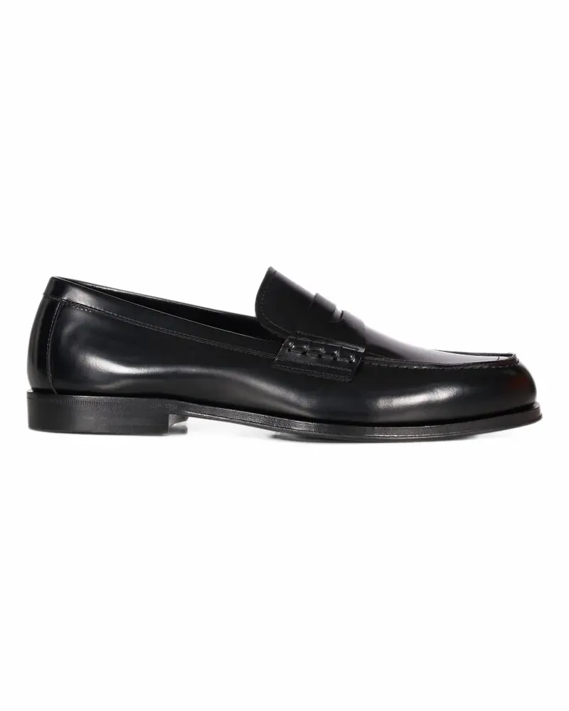 Henderson Penny-Loafer aus Leder - Schwarz Schwarz