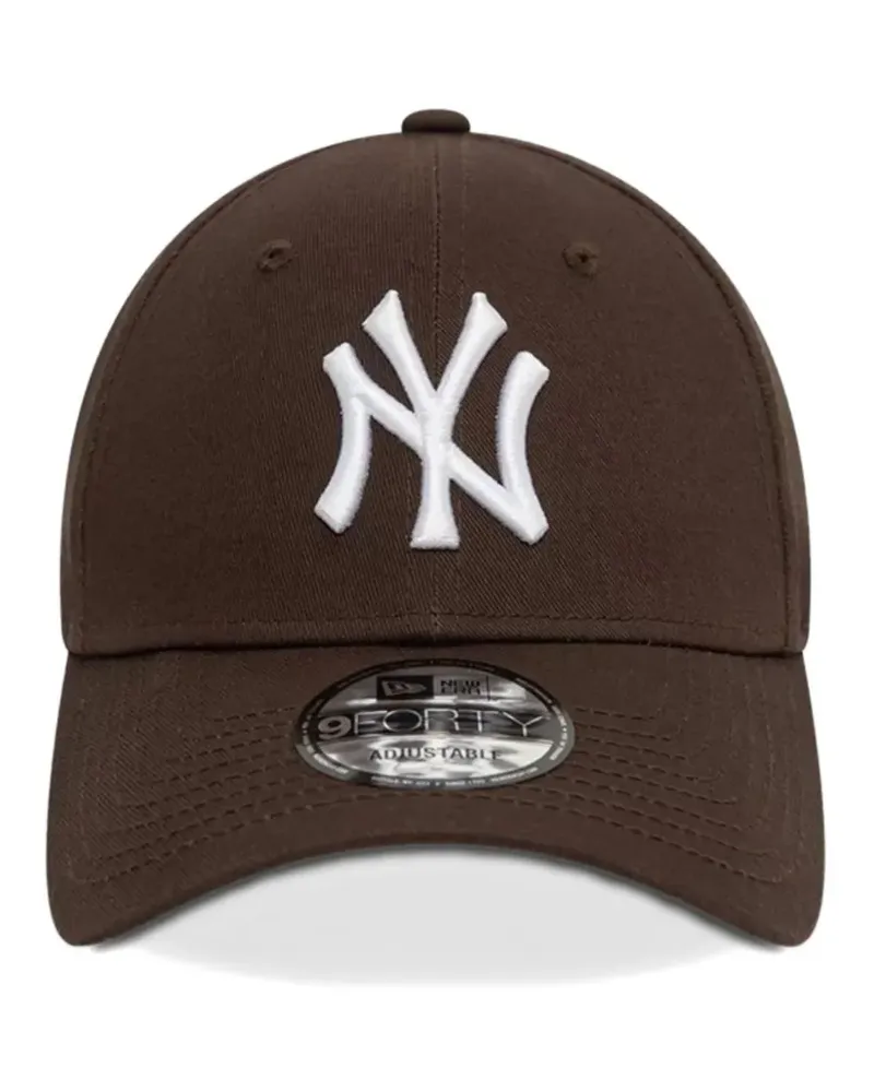 New Era NY Baseballkappe mit Logo - Braun Braun