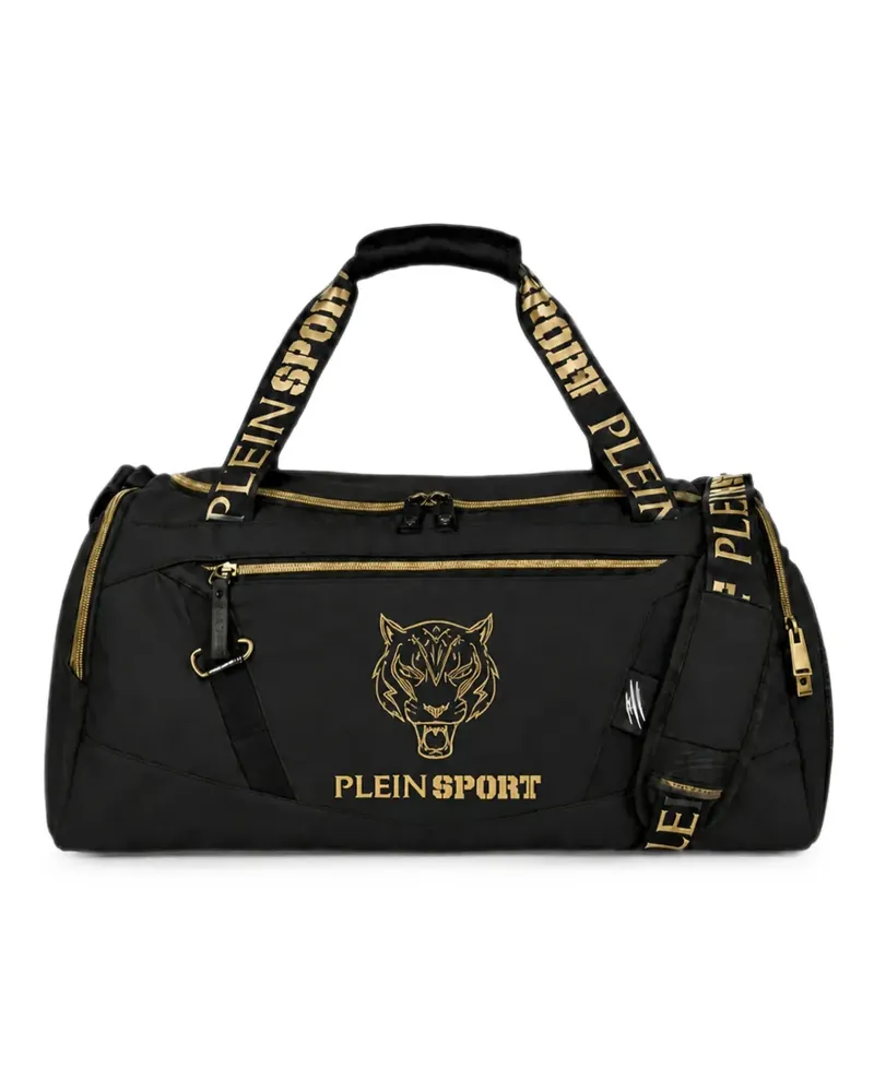 Philipp Plein Tiger-motif duffle bag - Schwarz Schwarz