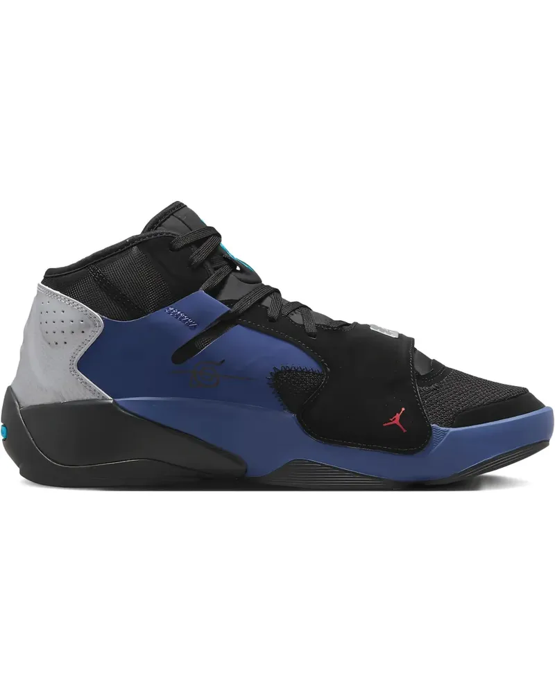 Jordan x Naruto Zion 2 SP "Naruto vs. Sasuke - 087 Black/Yellow Strike" Sneakers - Schwarz Schwarz