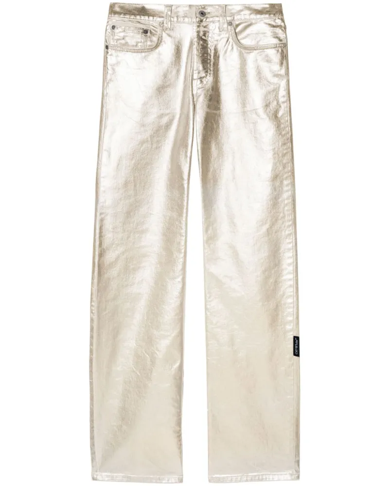 OFF-WHITE Susy Jeans - Silber Silber