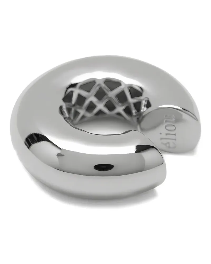 ÉLIOU Ear Cuff mit Falten - Silber Silber