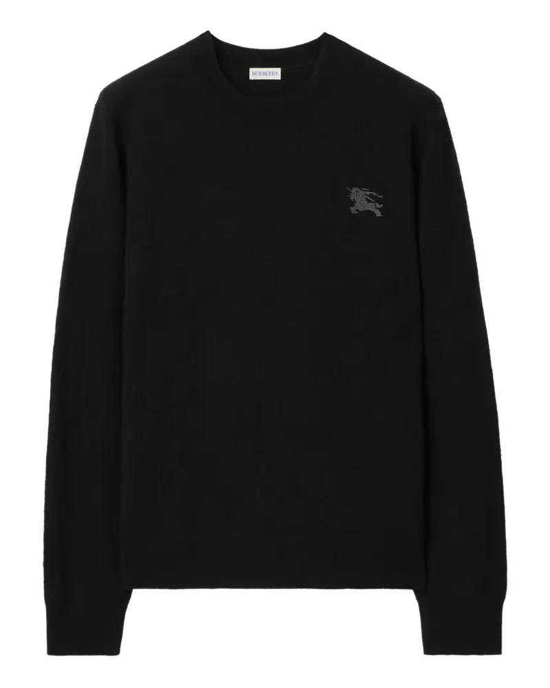 Burberry Pullover mit Logo - Schwarz Schwarz