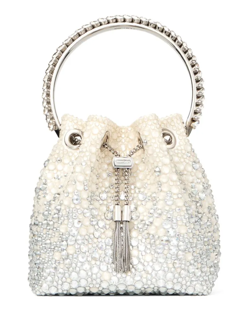 Jimmy Choo Bon Bon Beuteltasche - Nude Nude