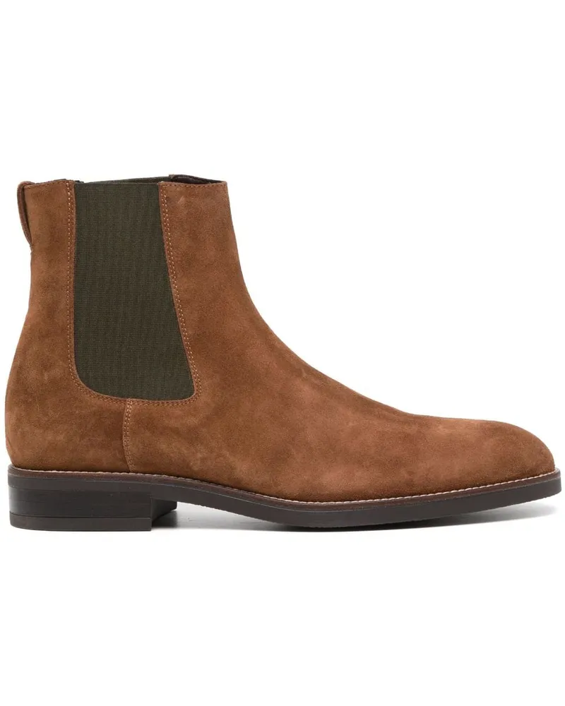 Paul Smith Chelsea-Boots aus Wildleder 35mm Braun