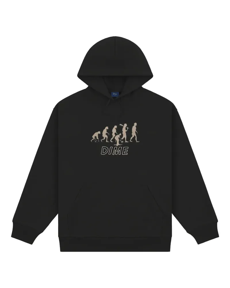 Dime Evolution Hoodie - Schwarz Schwarz