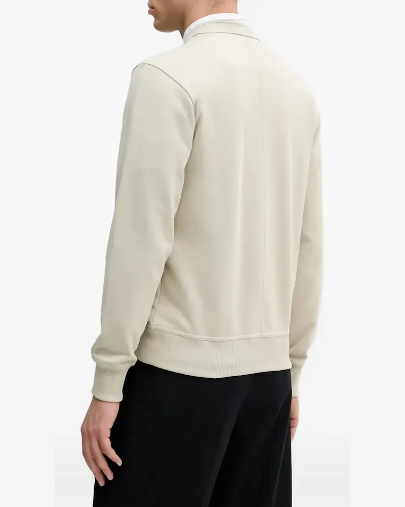 HUGO BOSS Sweatshirt mit Rundhalsausschnitt - Nude Nude