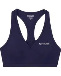 SPORTY & RICH Sport-BH mit Racerback Blau