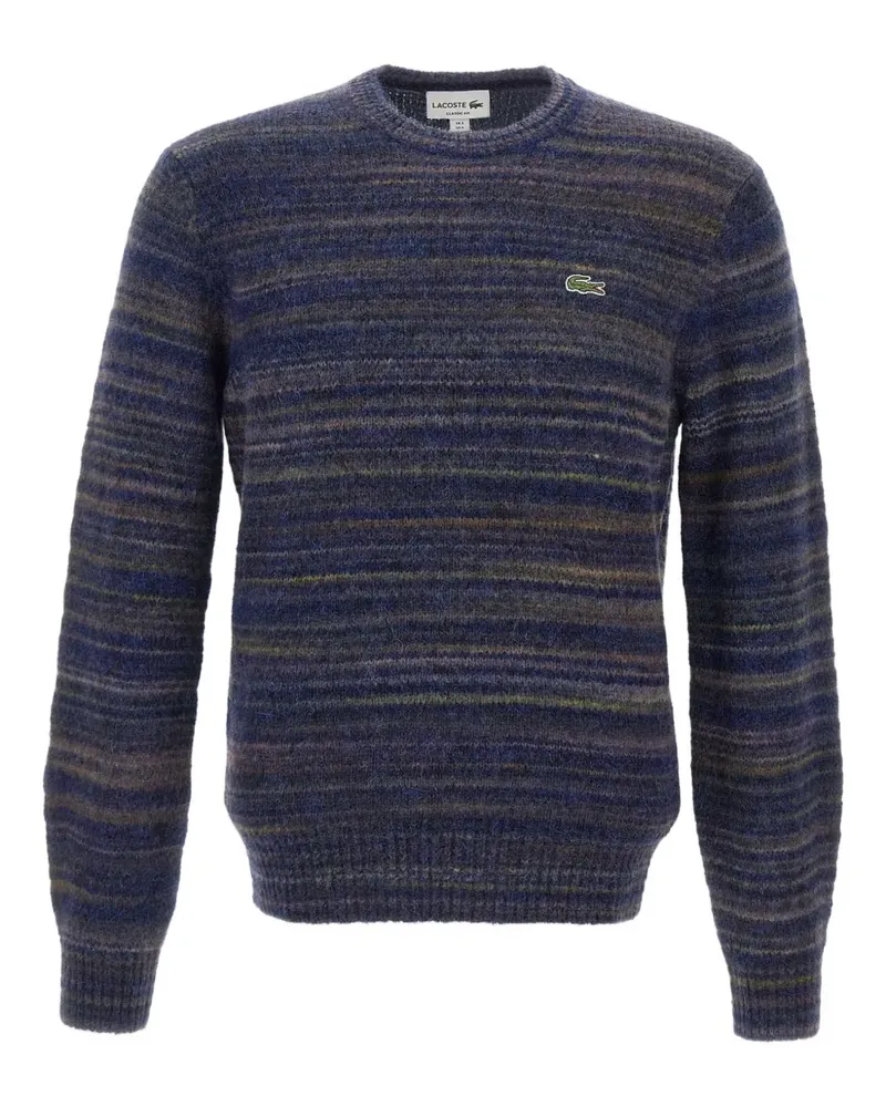 Lacoste Pullover mit Logo-Stickerei - Blau Blau