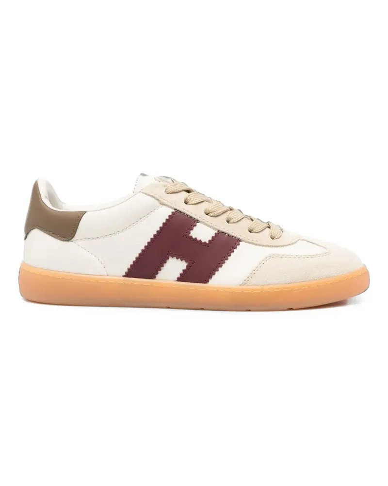 Hogan Sneakers mit Logo-Patch - Nude Nude