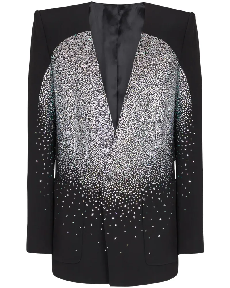 Balmain Galaxy 1B Jacke - Schwarz Schwarz