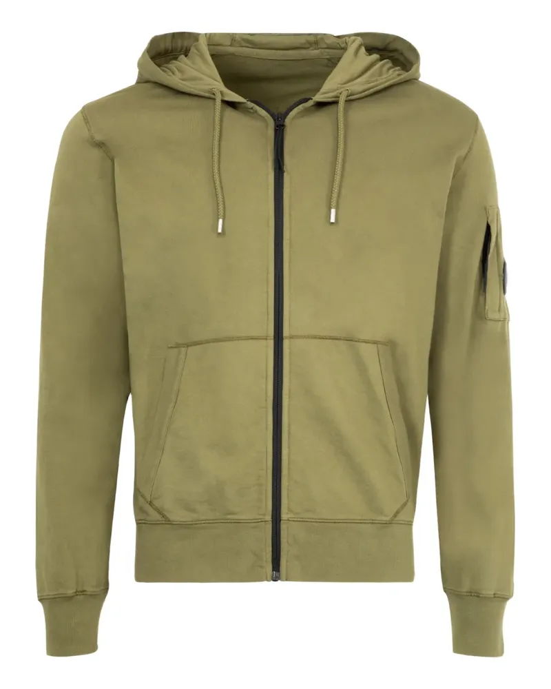 C.P. Company Sweatshirtjacke mit Kapuze - Grün Grün