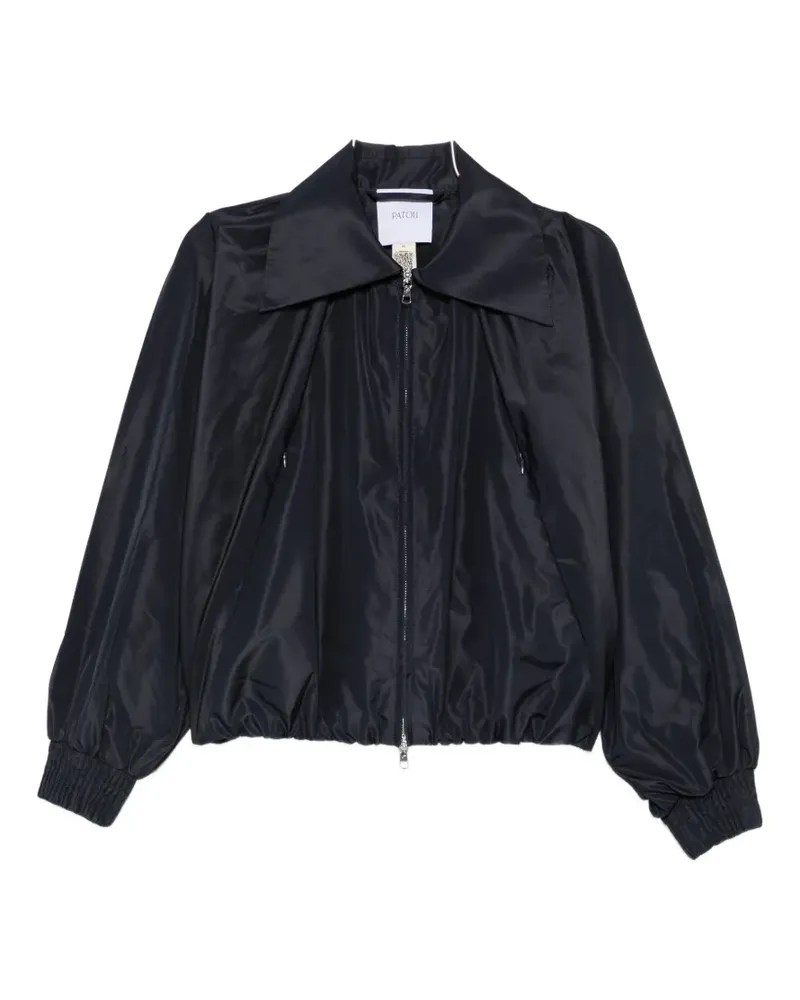 Patou zip-fastening long-sleeve jacket - Blau Blau