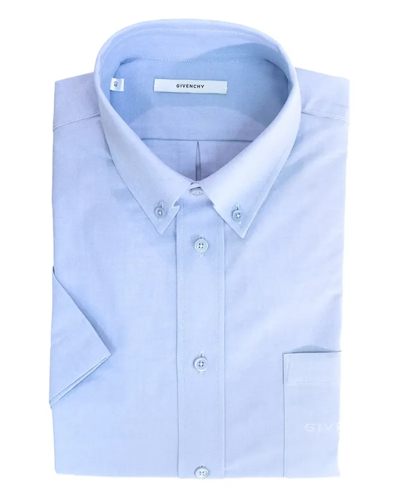 Givenchy pocket buttoned shirt - Blau Blau