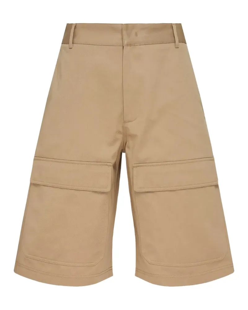 MSGM cargo-pocket bermuda shorts - Nude Nude