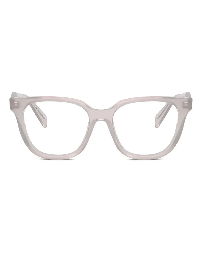 Prada rectangle-frame glasses - Grau Grau