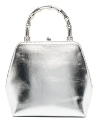 Jil Sander Goji Tasche Silber