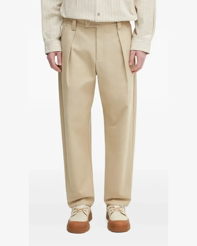 A.P.C. Hose mit Faltentaschen - Nude Nude