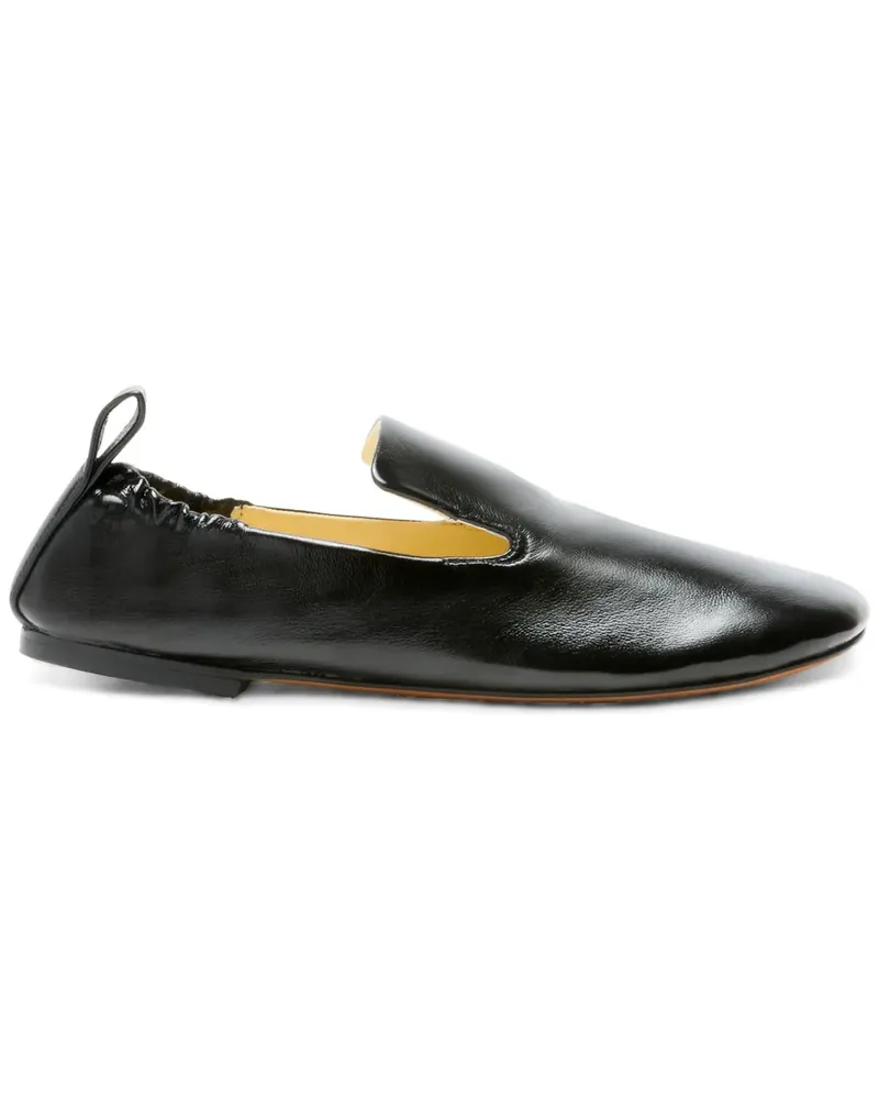 Proenza Schouler Geraffte Glove Loafer - Schwarz Schwarz