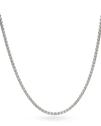 David Yurman 14kt Gelbgoldhalskette Silber