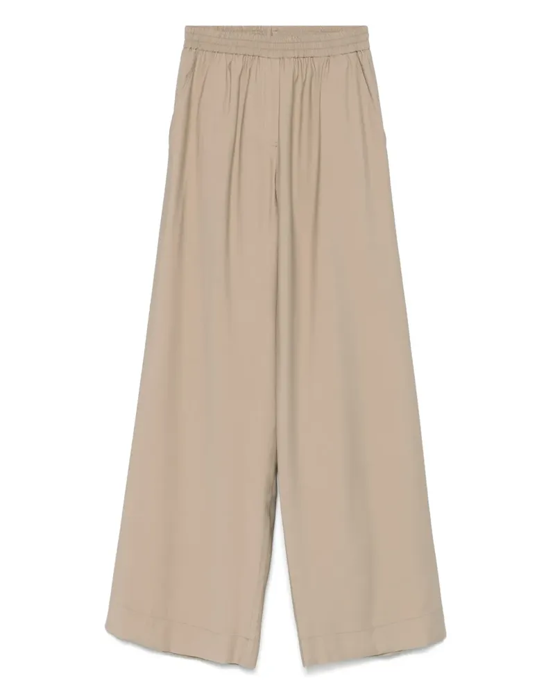 Kaos Klassische Palazzohose - Nude Nude