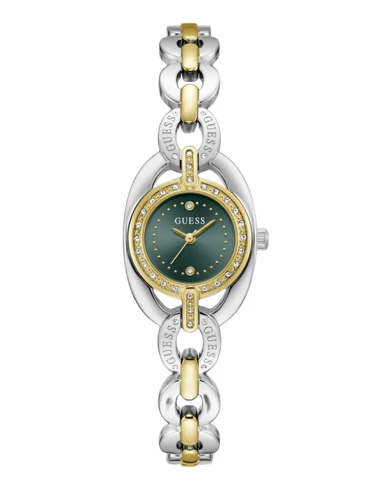 Guess Armbanduhr mit Logo-Gravur 26mm - Grün Grün