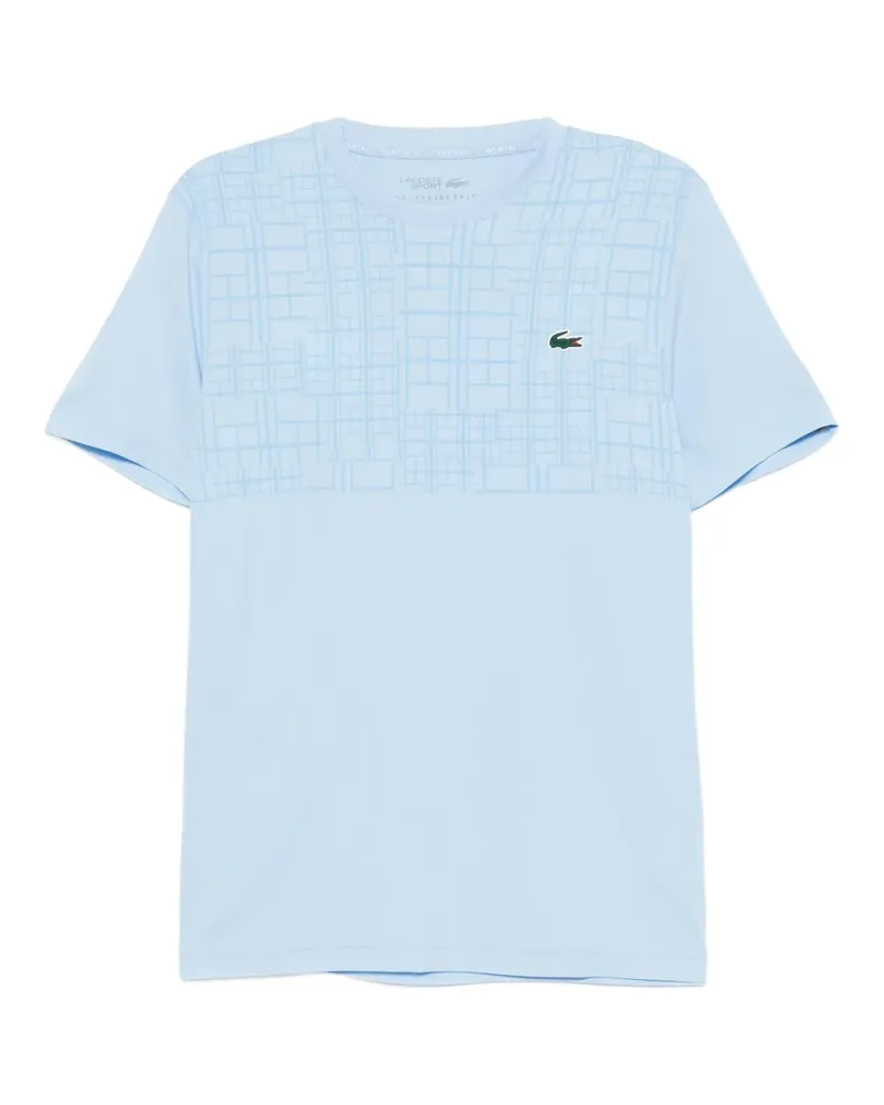Lacoste x Novak Djokovic T-Shirt - Blau Blau