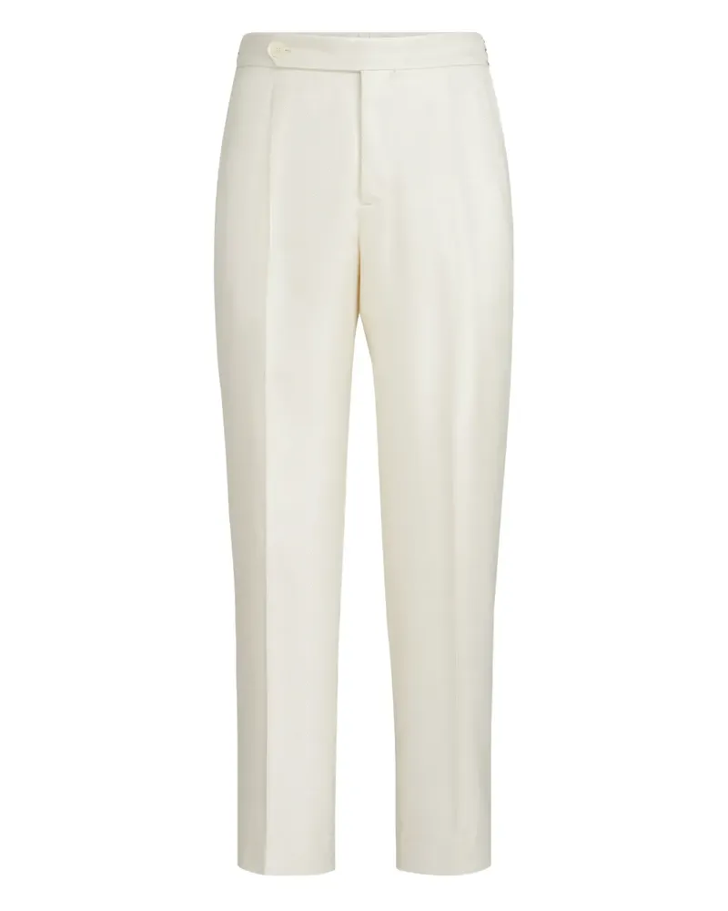 Brunello Cucinelli Seidenhose mit Bundfalten - Nude Nude