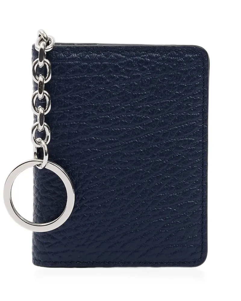 Maison Margiela card holder clip 2 keyring - Blau Blau