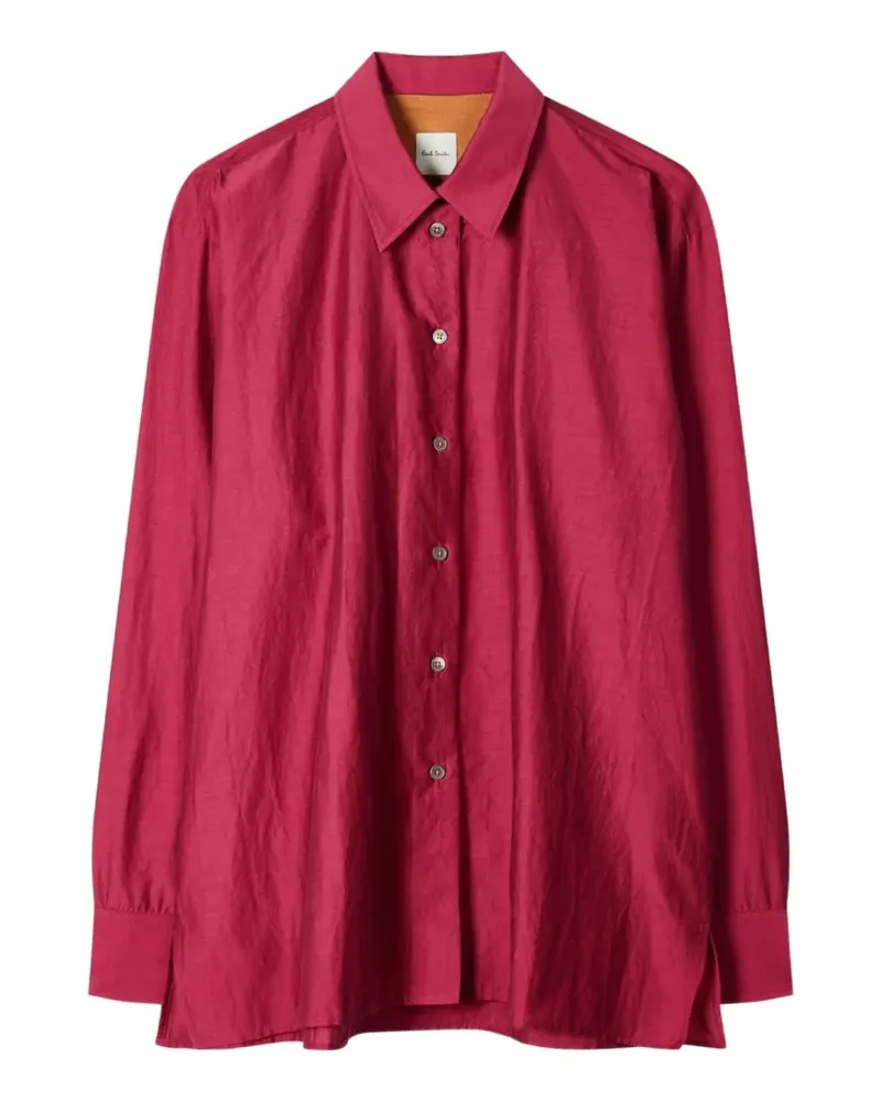 Paul Smith Langärmeliges Hemd - Rot Rot