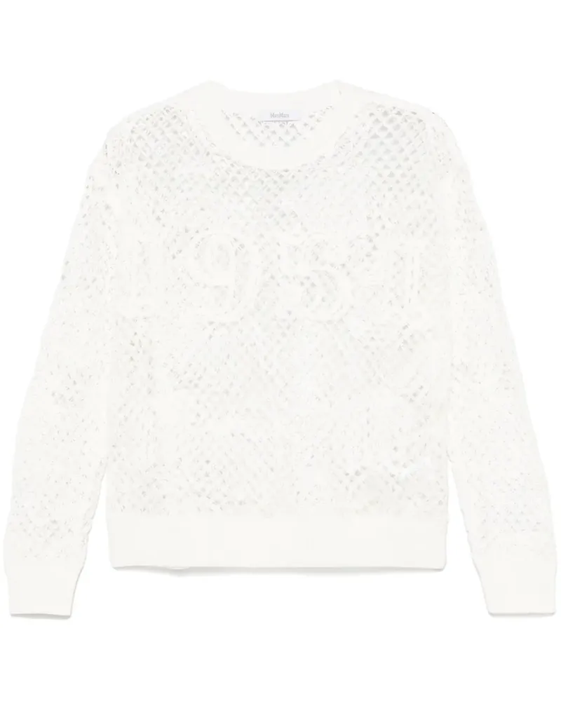 Max Mara Farea Pullover - Weiß Weiß