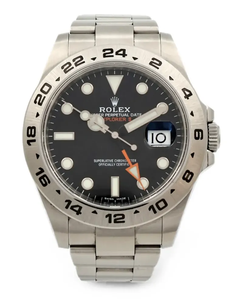 Rolex Explorer II Armbanduhr 42mm - Schwarz Schwarz