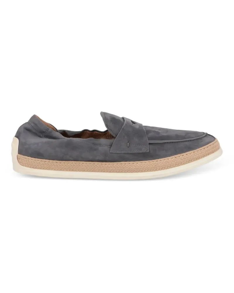 TOD'S suede espadrilles - Grau Grau