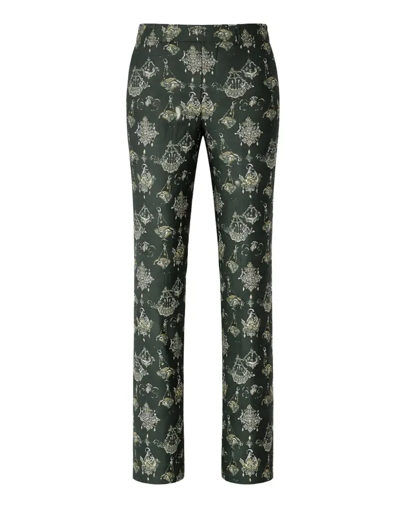 Givenchy Chandelier jacquard trousers - Grün Grün