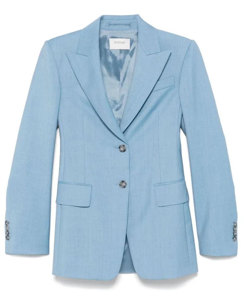 SPORTMAX Benares Blazer - Blau Blau