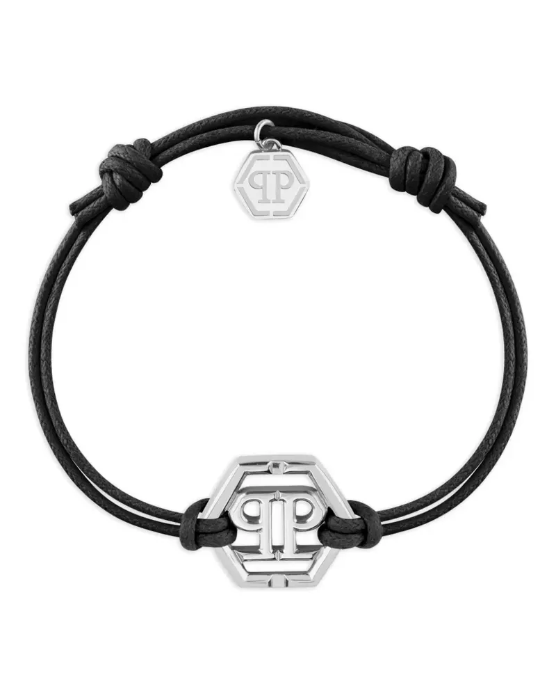 Philipp Plein Friendship Hexagon Armband - Silber Silber