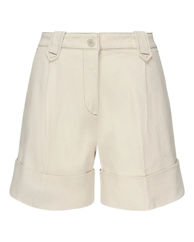 Fay Shorts mit hohem Bund - Nude Nude