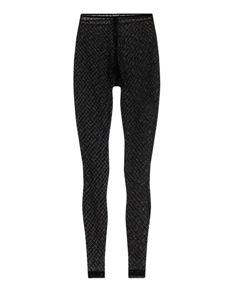Dsquared2 logo-motif leggings - Schwarz Schwarz