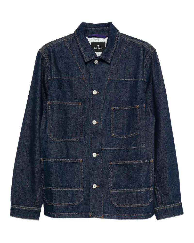 Paul Smith denim overshirt - Blau Blau