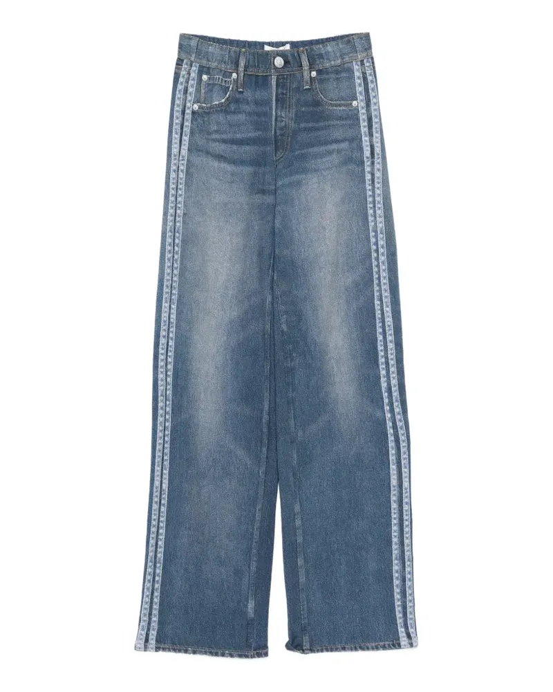 Rag & Bone Jogginghose mit Jeans-Print - Blau Blau