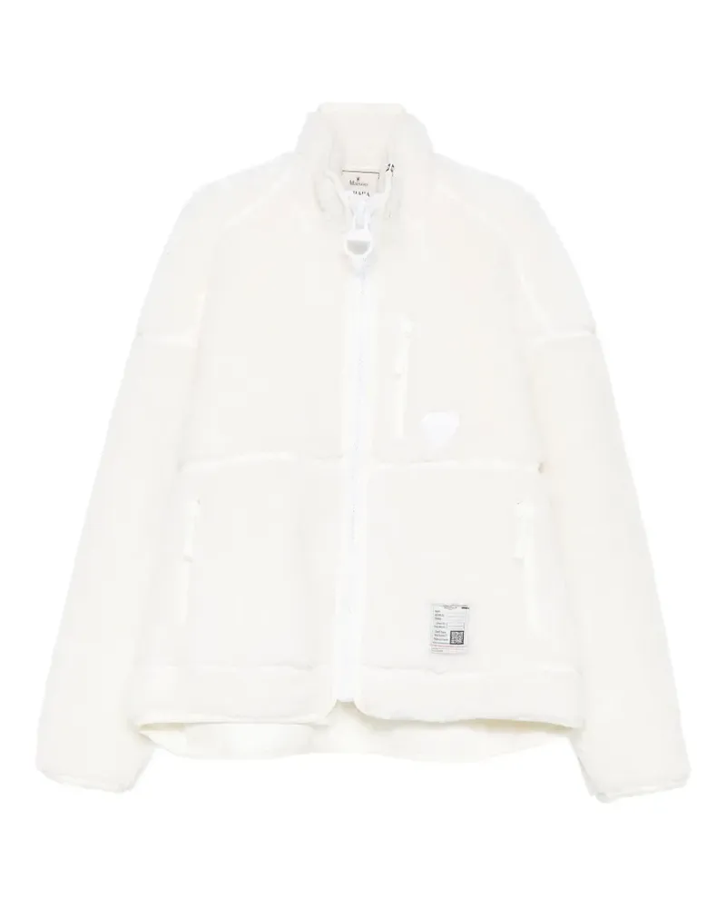 MIHARAYASUHIRO Fleecejacke mit Reißverschluss - Weiß Weiß